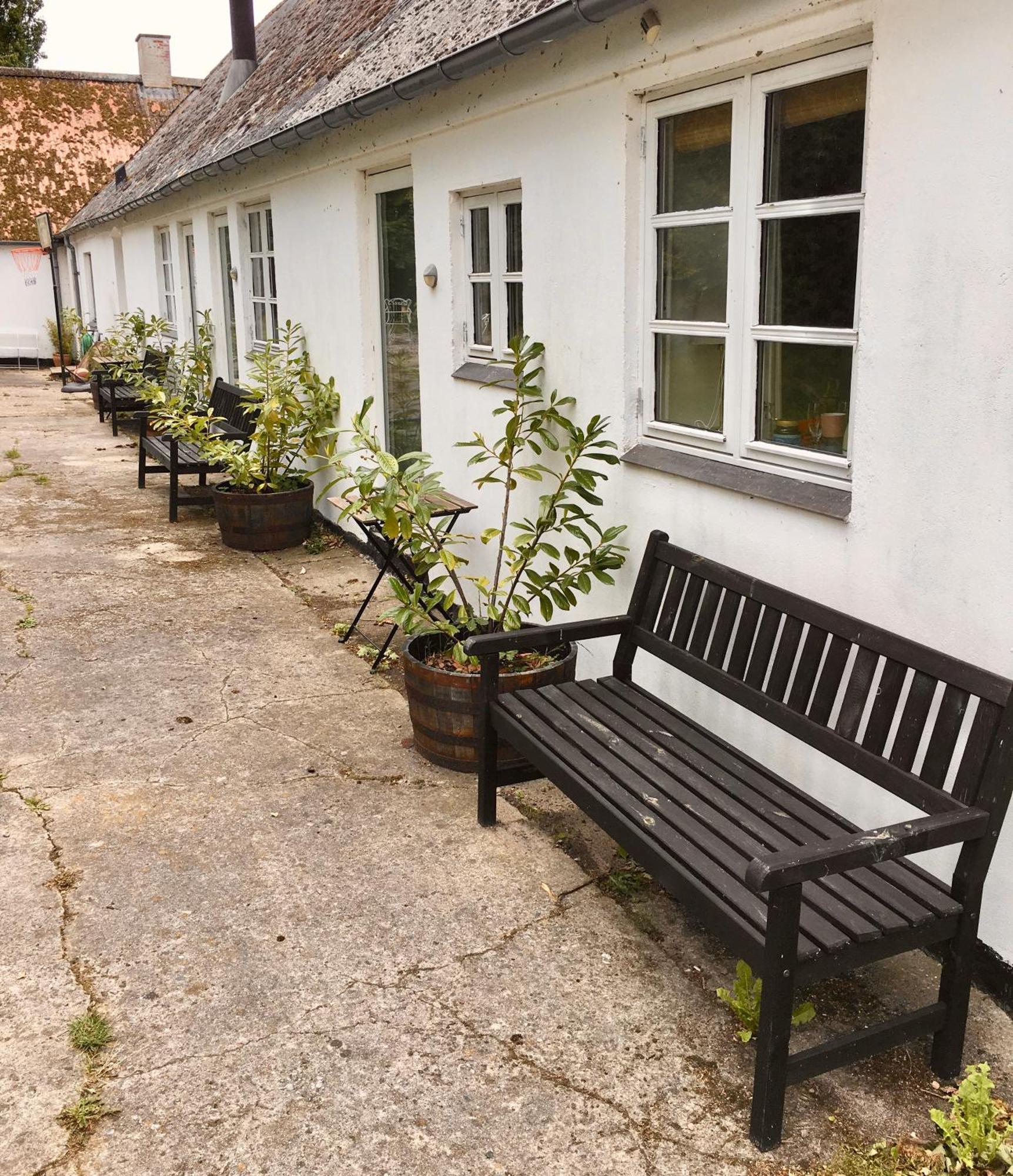 Hvidegaard Mon Hotell Stege Eksteriør bilde